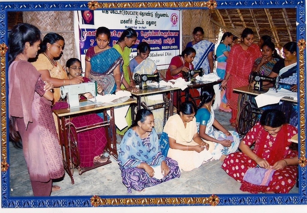 Skill Training for 500 rural women in Tamilnadu