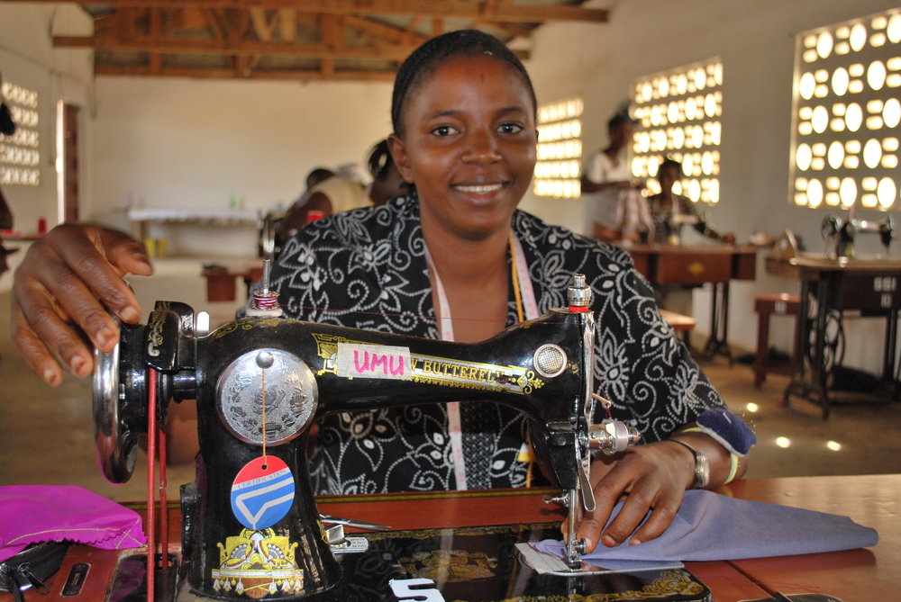 Sponsor a poor girl to acquire skills in Tailoring