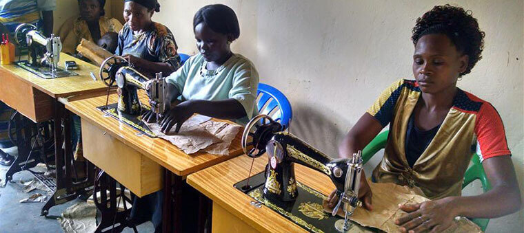 Sponsor a poor girl to acquire skills in Tailoring