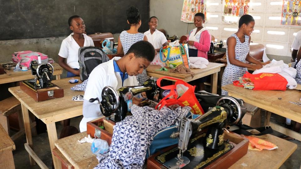 Sponsor a poor girl to acquire skills in Tailoring