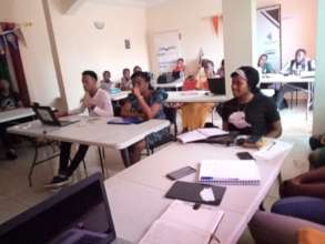 Open Dreams Scholars in a session