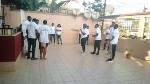 Getting ready for the field to volunteer