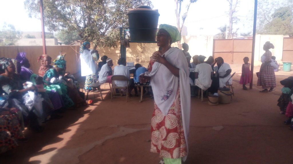 Assetou Toure was one of the two speakers.
