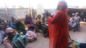 Assetou Toure spoke on the COVID-FGM radio show