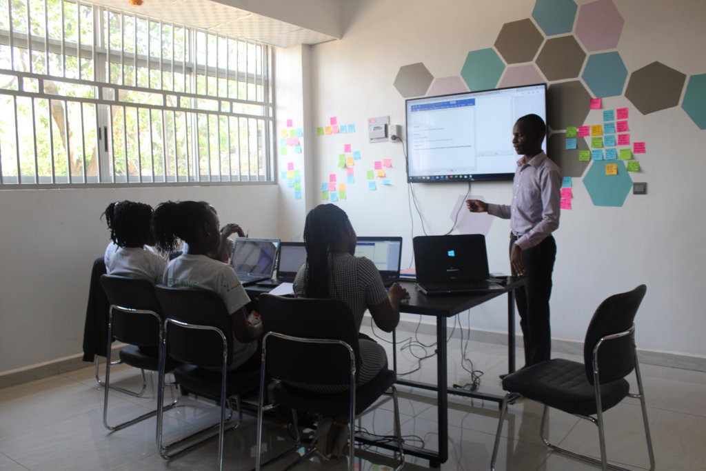 Digital literacy for 200 girls in Kampala slums.