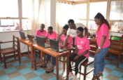 Digital literacy for 200 girls in Kampala slums.