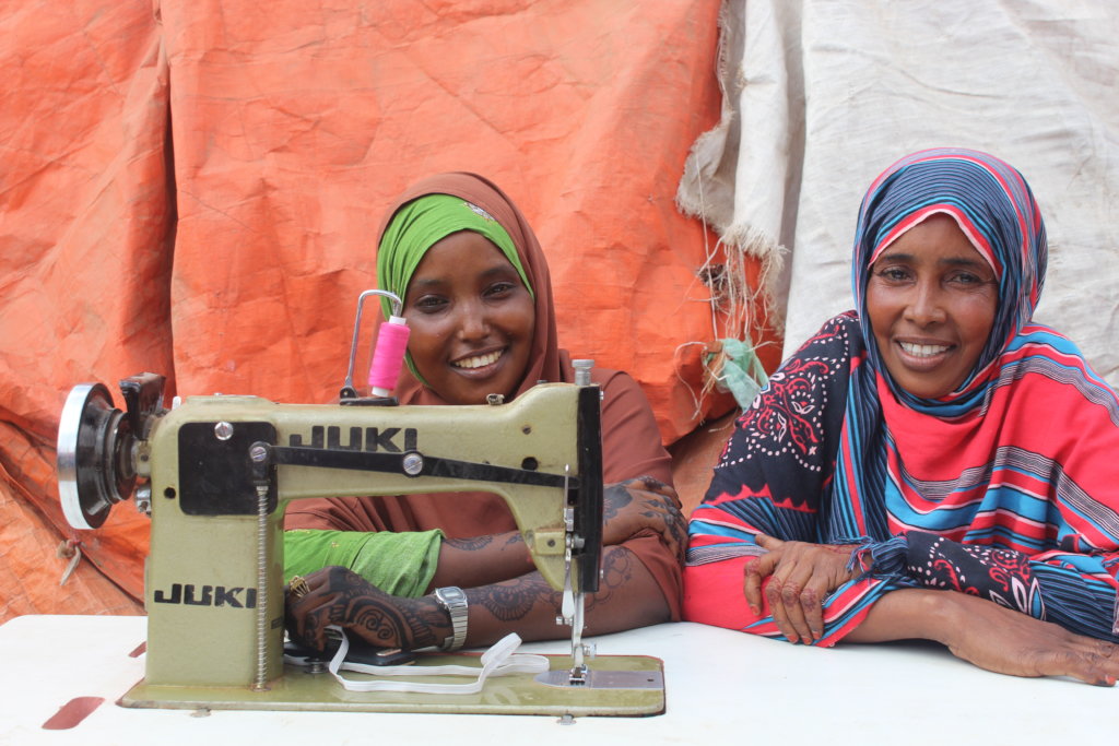 Tailor training to 50 poor Mothers in Mogadishu