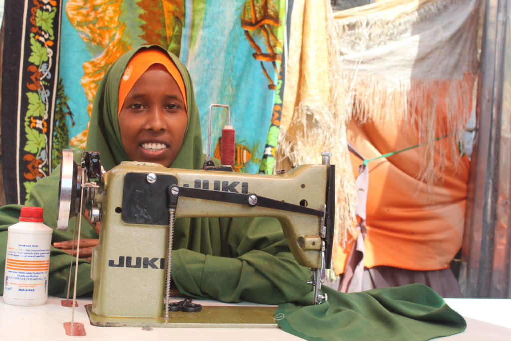 Tailor training to 50 poor Mothers in Mogadishu