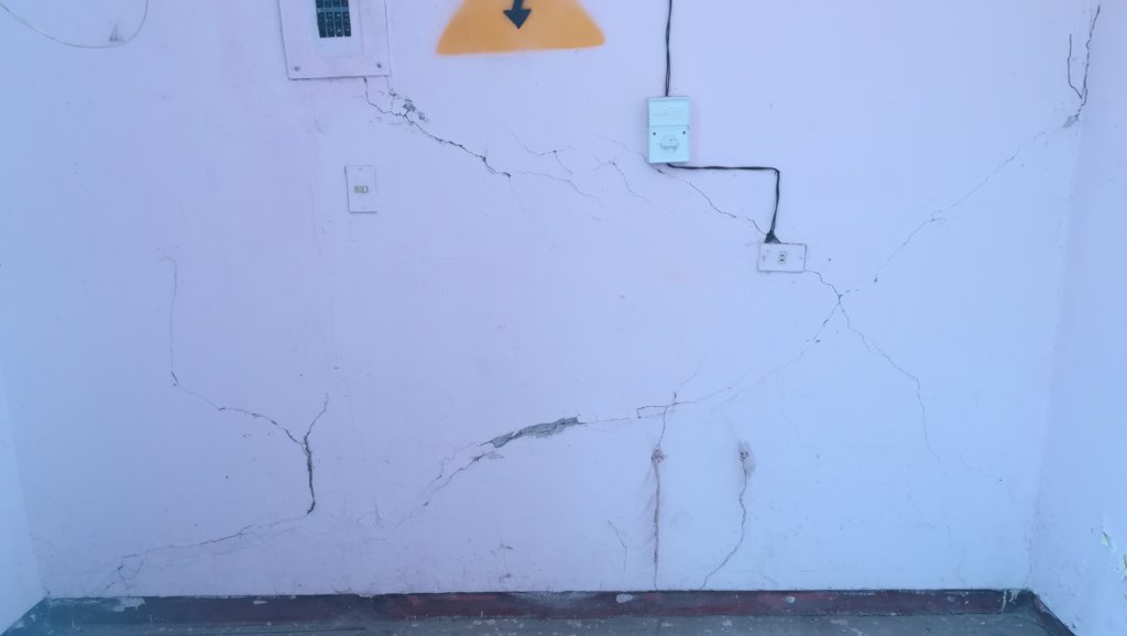 Kinder reconstruction after earthquake in Mexico
