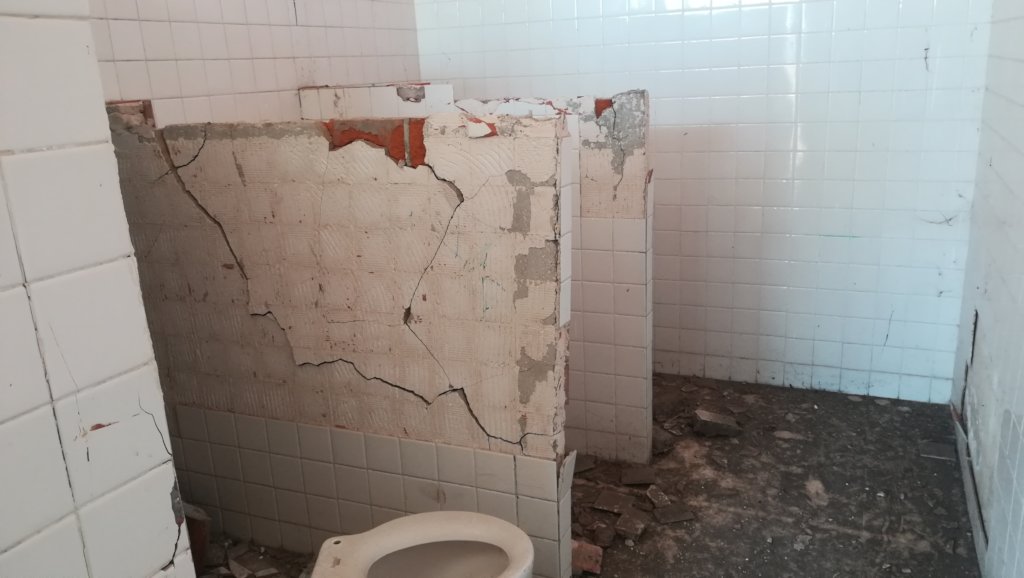 Kinder reconstruction after earthquake in Mexico