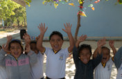 Kinder reconstruction after earthquake in Mexico