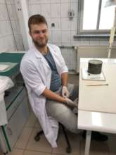 A conservator at Auschwitz
