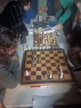 Library session/chess tournament by Malakasa camp