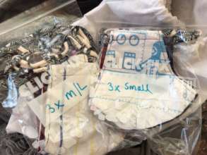 Facemasks for our new socially distanced library