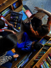 story time at Ritsona