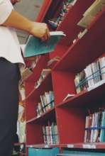 a new library user, a new farsi book!