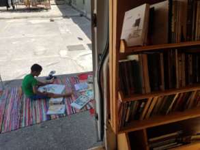 a quiet reading moment