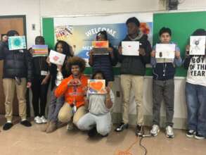 Youth participants from Baltimore, USA