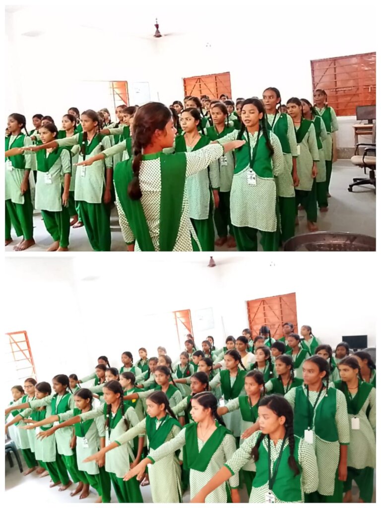 Gender Equality session underway at a KGBV school