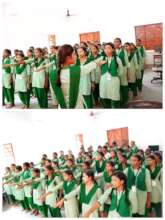 Gender Equality session underway at a KGBV school