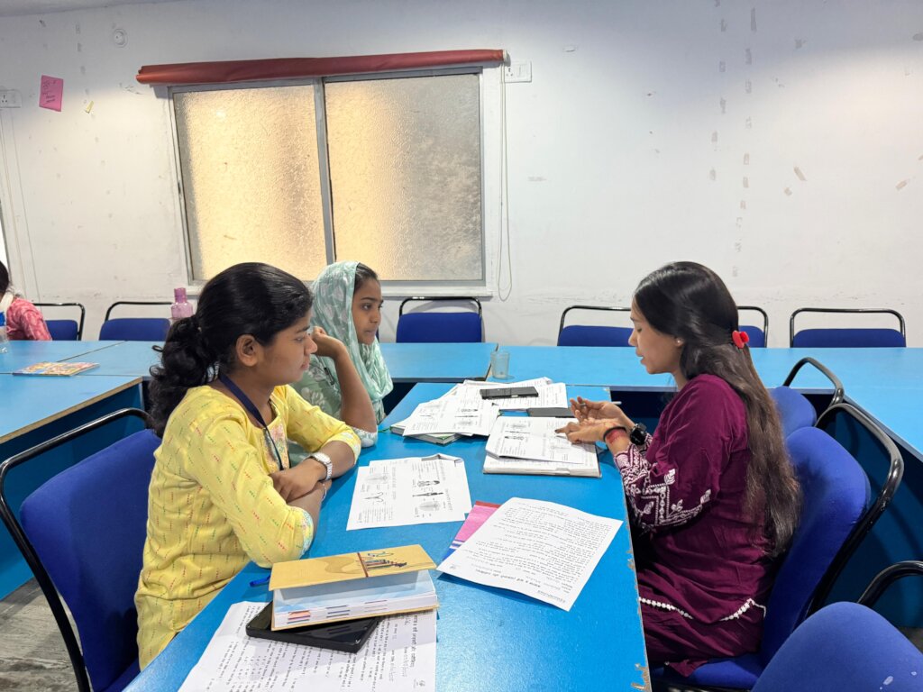 Field Team Practicing Module Facilitation