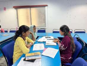 Field Team Practicing Module Facilitation