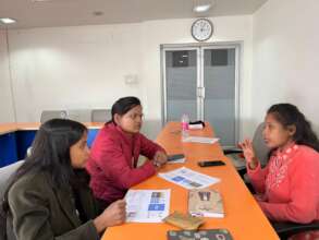 Field team practices Gender Module facilitation