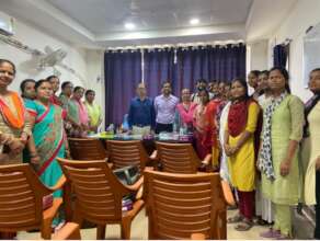 Interaction with the District Education Officer