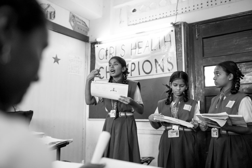 Train 4600 Indian girls as peer health leaders