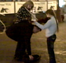 Young Russian GIrl Begging on the Streets
