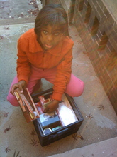 Young D.C. Girl Selling Candy/Begging  on the Streets