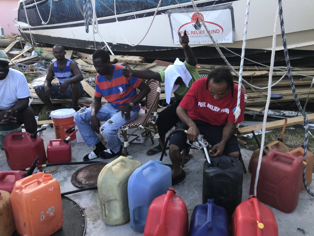 Emergency Fuel - Hurricane Dorian, Bahamas
