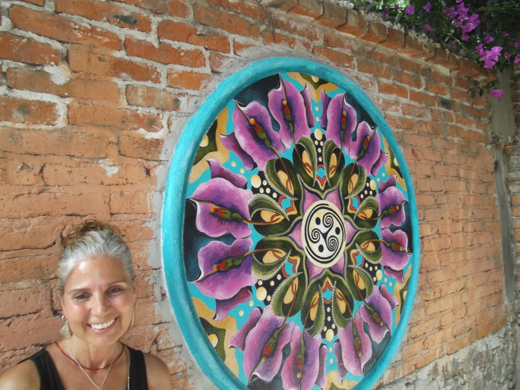 Create a mandala mural for CILA's kids