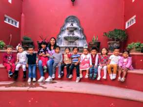 Create a mandala mural for CILA's kids