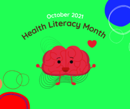 October is Health Literacy Month!