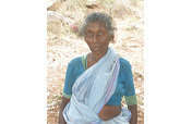 Mrs.Chellammal tribe woman for honey bee making