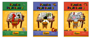 Example of Jolly Phonics books