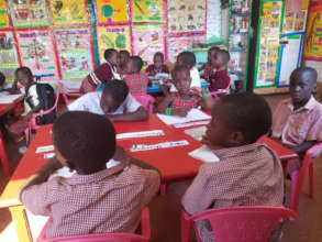 Enjoying their new class.