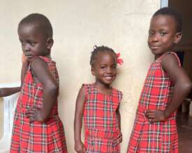 Ready for a new school day, don't we look pretty!