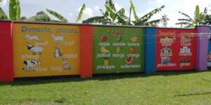 Jolly Phonics murals.