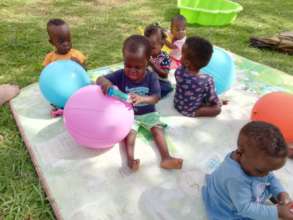 Playing in the Garden
