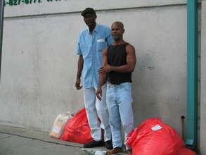 Greg Bright and Earl Truvia, released from prison