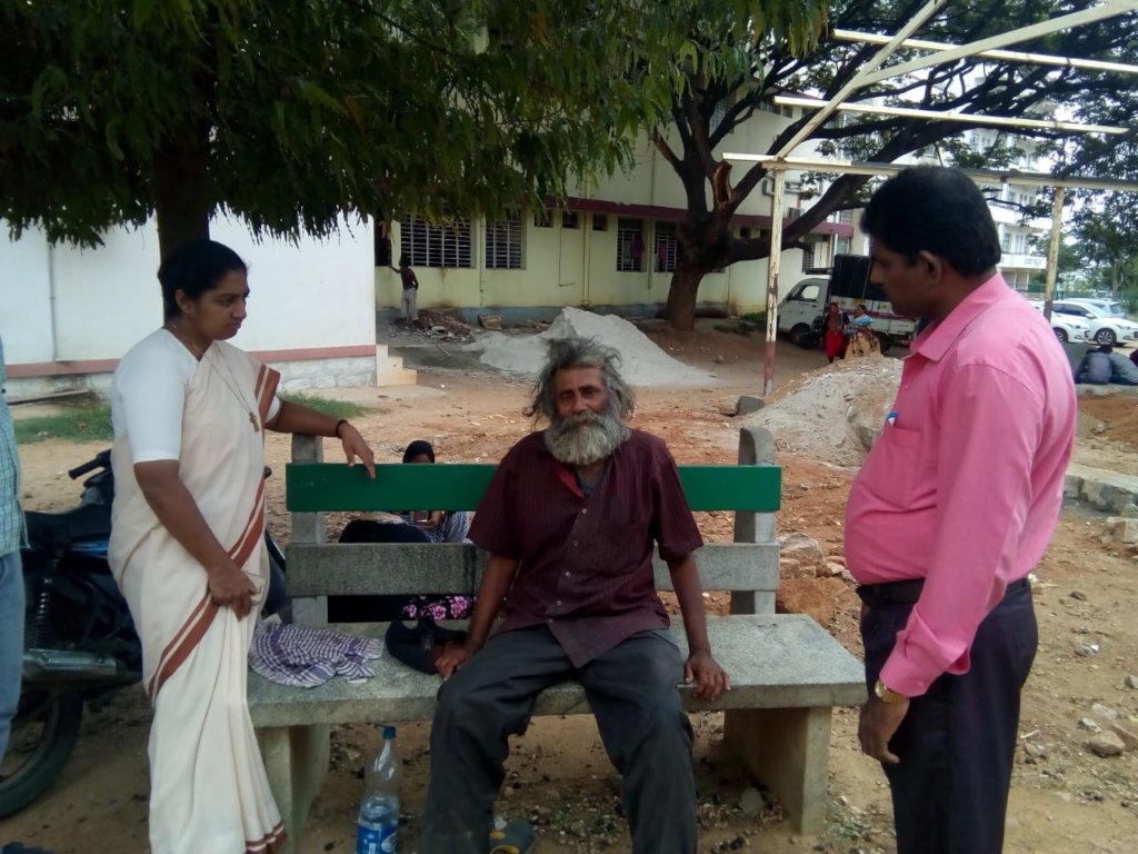 Ensure care and dignity to the 20 destitute