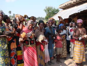 Receiving hens