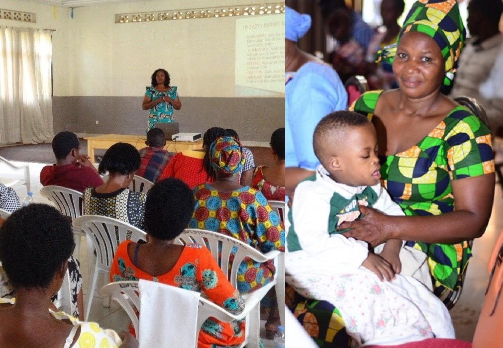 Down syndrome training for parents in Rwanda