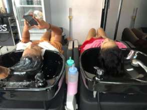 Free Hair Treatments in our Outreach Center