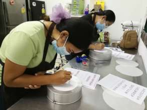 Bakery writting training