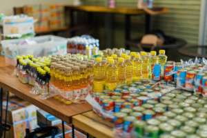 Food distribution continues