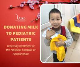 The happiness of a pediatric patient