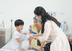 Enthusiastic volunteer